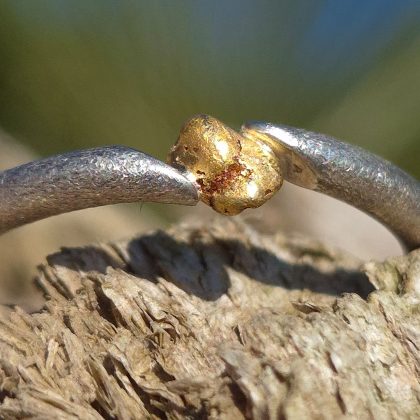 Goldnugget-Ring